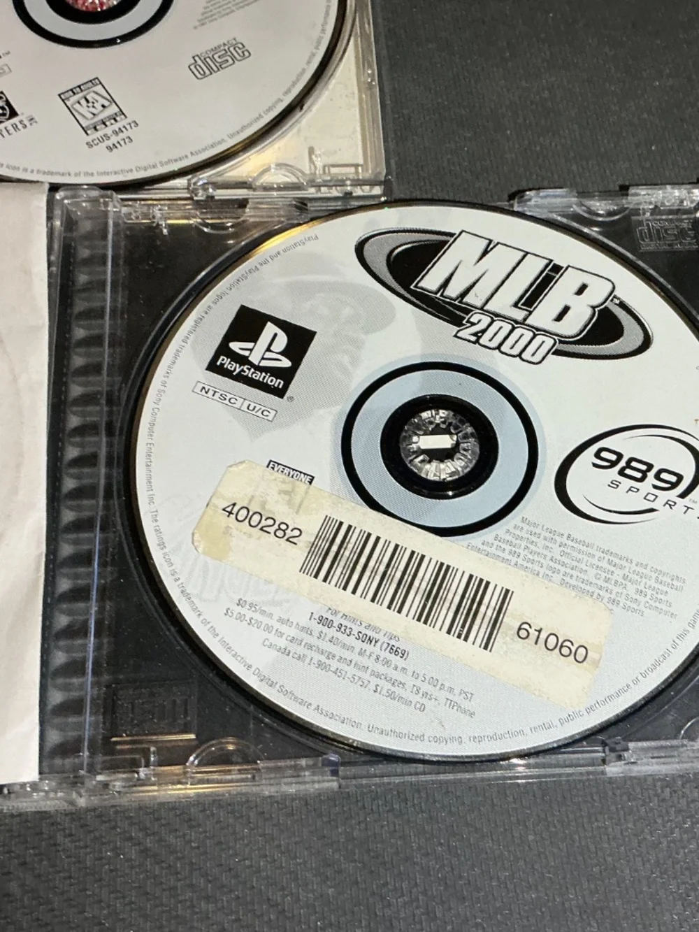 NFL Gameday NFL Gameday 98 & MLB 2000 for Sony PlayStation one PS1